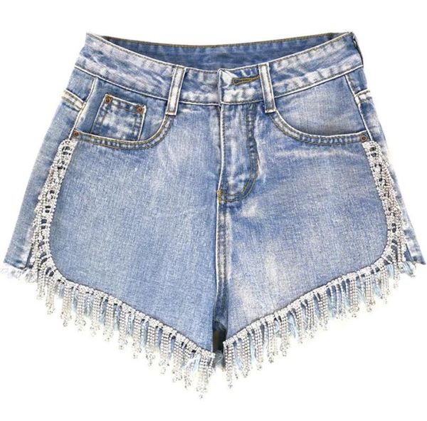 women's shorts rhinestone tassel high waist denim 2022 women summer fashion diamonds heavy work wide leg jeans q631, White;black
women's shorts rhinestone tassel high waist denim 2022 women summer fashion diamonds heavy work wide leg jeans q631, White;black