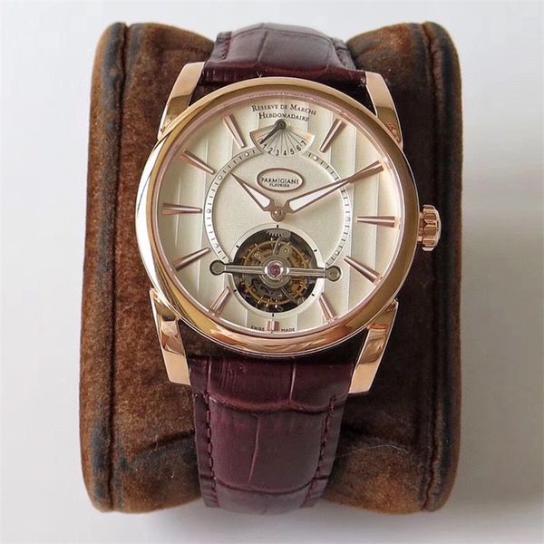 jb montre de luxe luxury watch men watches 42mm tourbillon manual mechanical movement 18k golde fine steel case rubber strap wristwatches, Slivery;brown
jb montre de luxe luxury watch men watches 42mm tourbillon manual mechanical movement 18k golde fine steel case rubber strap wristwatches, Slivery;brown