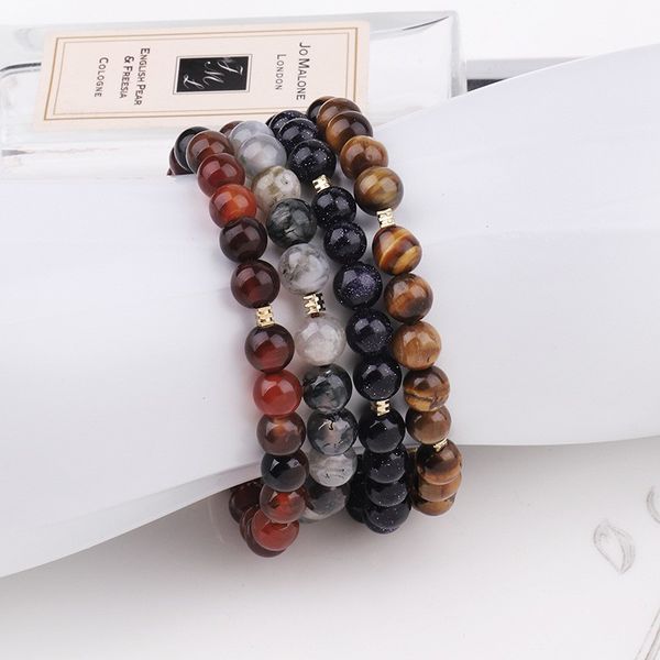 6mm natural stone tiger eye beads strands bracelet adjustable bracelets jewelry for men women gift, Black
6mm natural stone tiger eye beads strands bracelet adjustable bracelets jewelry for men women gift, Black