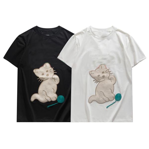 gu 2022 men's t shirts embroidered patches cat designer short sleeves casual ladies street couple outfits round neck size s-xxl, White;black
gu 2022 men's t shirts embroidered patches cat designer short sleeves casual ladies street couple outfits round neck size s-xxl, White;black