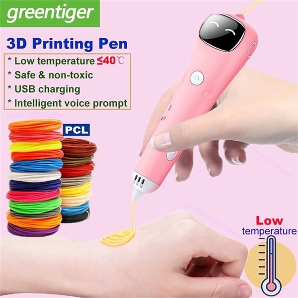 3d pen pcl filament low temperature anti scald printing diy drawing toys for girls boys gift 220704
3d pen pcl filament low temperature anti scald printing diy drawing toys for girls boys gift 220704
