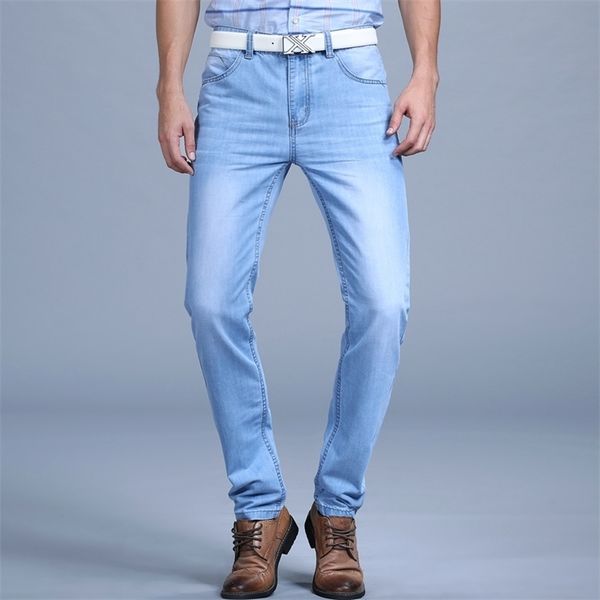 spring summer jeans utr thin mens fashion jeans menpants clothes new fashion brand 201123, Blue
spring summer jeans utr thin mens fashion jeans menpants clothes new fashion brand 201123, Blue