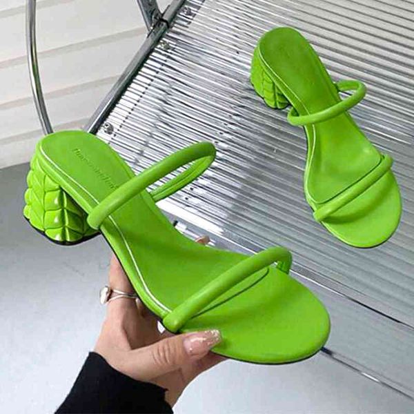 2022 summer new women sandals fashion ladies heels chunky shoes outdoor slip on slippers candy color peep toe block heels pumps y220409, Black
2022 summer new women sandals fashion ladies heels chunky shoes outdoor slip on slippers candy color peep toe block heels pumps y220409, Black