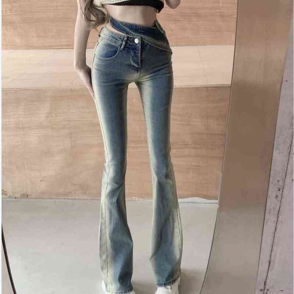 flare sleeve 2022 denim casual skinny slim jeans for women floor-length high waist female jean pants trousers pantn w527 t220728, Blue
flare sleeve 2022 denim casual skinny slim jeans for women floor-length high waist female jean pants trousers pantn w527 t220728, Blue
