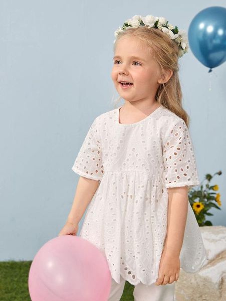 toddler girls keyhole back schiffy peplum she, White;black