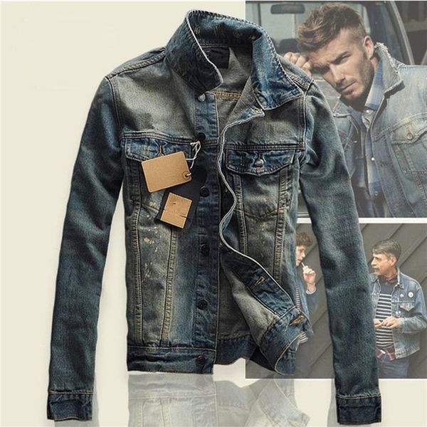 qnpqtx new high-street men ripped jeans jackets washed patchwork distressed denim man slim fit streetwear hiphop vintage jacket334x, Black;brown
qnpqtx new high-street men ripped jeans jackets washed patchwork distressed denim man slim fit streetwear hiphop vintage jacket334x, Black;brown