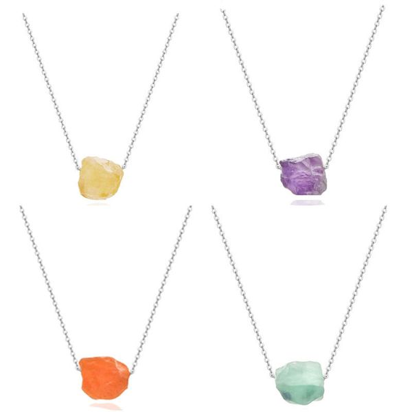 irregular natural stone crystal gold silver chain pendant necklaces for women girl handmade party club decor jewelry
irregular natural stone crystal gold silver chain pendant necklaces for women girl handmade party club decor jewelry