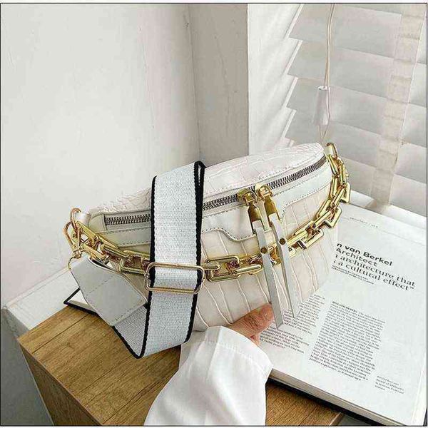 vintage stone pattern pu leather waist bags for women stylish chain pack female fanny wide strap crossbody chest bag 220527
vintage stone pattern pu leather waist bags for women stylish chain pack female fanny wide strap crossbody chest bag 220527