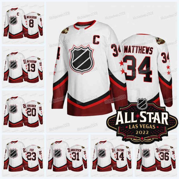 auston matthews 2022 all-star hockey jersey zach werenski jack hughes sebastian aho frederik andersen jack campbell victor hedman andrei, Black
auston matthews 2022 all-star hockey jersey zach werenski jack hughes sebastian aho frederik andersen jack campbell victor hedman andrei, Black