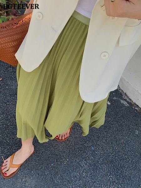 casual loose female pleated skirts elastic waist women a-line skirts 2022 spring summer, Black
casual loose female pleated skirts elastic waist women a-line skirts 2022 spring summer, Black
