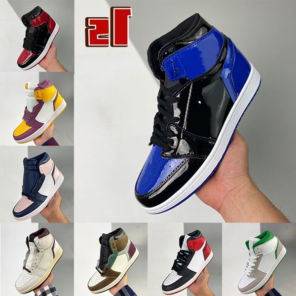 1 royal bred patent 1s basketball shoes university blue brotherhood bubble gum grey green dark mocha panda barely orange
1 royal bred patent 1s basketball shoes university blue brotherhood bubble gum grey green dark mocha panda barely orange