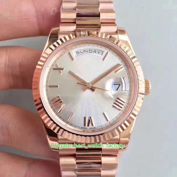 5 style super quality watches 40mm day-date president 228235 sapphire glass 18k rose gold cal.3255 movement mechanical automatic mens watch, Slivery;brown
5 style super quality watches 40mm day-date president 228235 sapphire glass 18k rose gold cal.3255 movement mechanical automatic mens watch, Slivery;brown