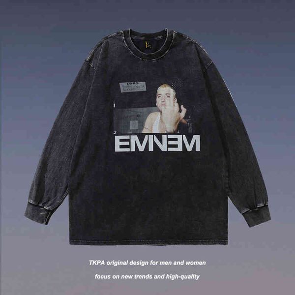 tkpa fashion american hip hop portrait print round neck long sleeve sweater for men and women couples autumn winter thin t-shirt, Black
tkpa fashion american hip hop portrait print round neck long sleeve sweater for men and women couples autumn winter thin t-shirt, Black
