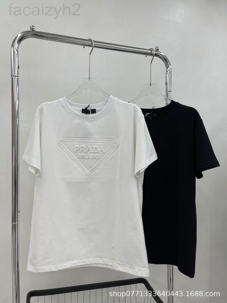 women's t-shirt designer 22 early spring new p home three-dimensional relief triangular short sleeve freshly printed letters loose men&, White
women's t-shirt designer 22 early spring new p home three-dimensional relief triangular short sleeve freshly printed letters loose men&, White