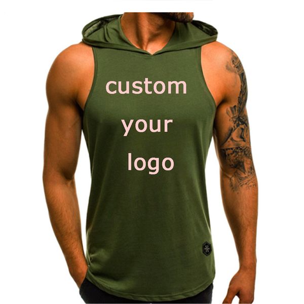 custom brand men tank bodybuilding sleeveless t-shirts muscle vest cool hoody gym sport slim fitness hoodies vest 220607, White;black
custom brand men tank bodybuilding sleeveless t-shirts muscle vest cool hoody gym sport slim fitness hoodies vest 220607, White;black