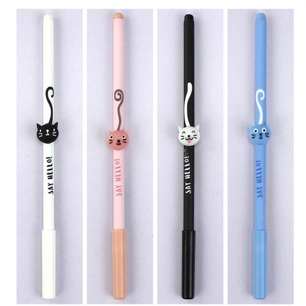 selling gel pens korean creative stationery 0.5mm black student pen signature pen cartoon cat neutral pen226263j
selling gel pens korean creative stationery 0.5mm black student pen signature pen cartoon cat neutral pen226263j
