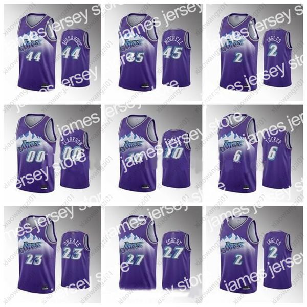college basketball wears 2021 utahrjazzrmen mike conley 90s purple basketball jersey donovan mitchell rudy gobert bojan bogdanovic clarkson, Black
college basketball wears 2021 utahrjazzrmen mike conley 90s purple basketball jersey donovan mitchell rudy gobert bojan bogdanovic clarkson, Black