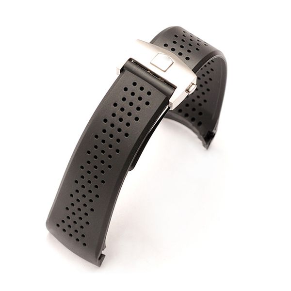 watch band for tag heuer carrera silicone rubber waterproof men women 22 24mm strap watch accessories bracelet belt, Black;brown
watch band for tag heuer carrera silicone rubber waterproof men women 22 24mm strap watch accessories bracelet belt, Black;brown