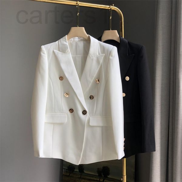 women's suits & blazers designer gao quality suit coat women's 2022 spring and autumn new style temperament fashion solid color do, White;black
women's suits & blazers designer gao quality suit coat women's 2022 spring and autumn new style temperament fashion solid color do, White;black