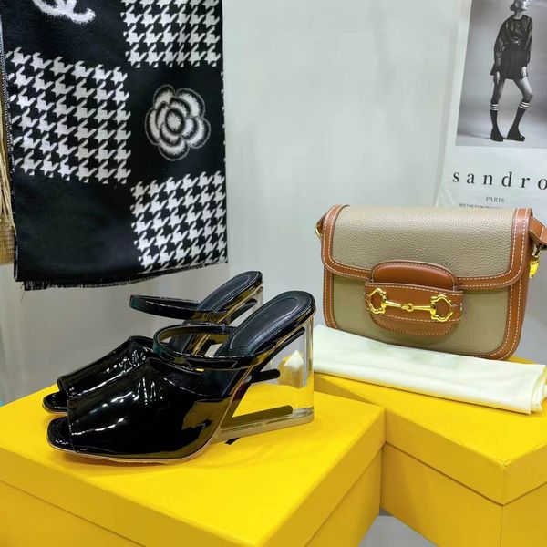 ladies sandals designer luxury heels personality high heels fish mouth patent leather pink dress party wedding shoes temperament plus size w, Black
ladies sandals designer luxury heels personality high heels fish mouth patent leather pink dress party wedding shoes temperament plus size w, Black