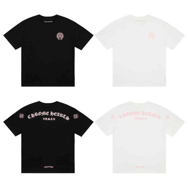 factory online export new designer brand short sleeves 22 tide ch crowe joint exclusive letter printed sleeve t-shirt, White;black
factory online export new designer brand short sleeves 22 tide ch crowe joint exclusive letter printed sleeve t-shirt, White;black