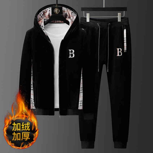 men's tracksuits chaopai men's plush thickened sportswear winter double-sided casual wear embroidered golden velvet large two-piec, Gray
men's tracksuits chaopai men's plush thickened sportswear winter double-sided casual wear embroidered golden velvet large two-piec, Gray