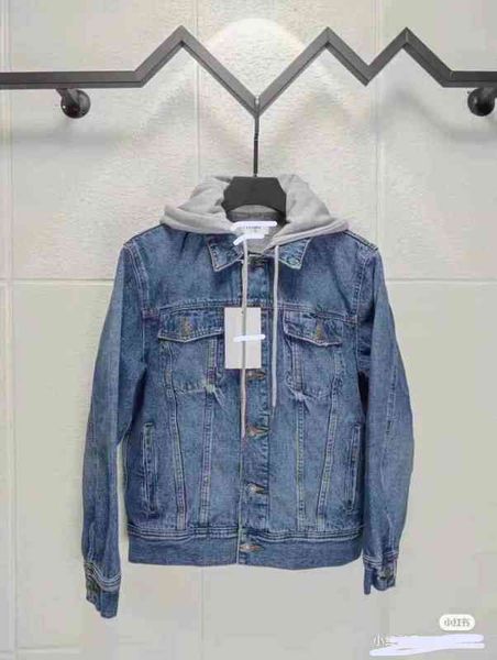 women's jackets 22 spring and autumn cl leisure hoodie design single breasted denim jacket yuan, Black;brown
women's jackets 22 spring and autumn cl leisure hoodie design single breasted denim jacket yuan, Black;brown
