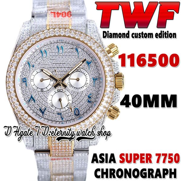 twf v3 bf116518 eta 7750 sa7750 chronograph automatic mens watch jh116595 blue arabic diamond dial 904l steel iced out diamonds two tone bra, Slivery;brown
twf v3 bf116518 eta 7750 sa7750 chronograph automatic mens watch jh116595 blue arabic diamond dial 904l steel iced out diamonds two tone bra, Slivery;brown