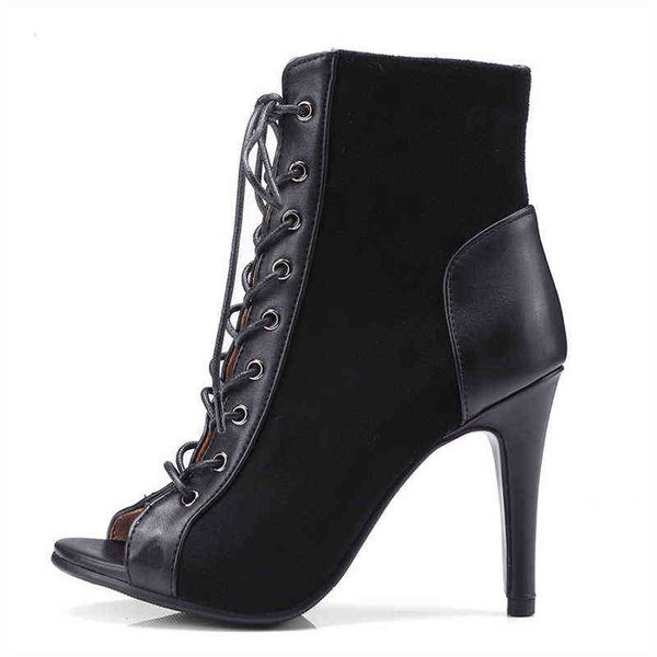 boots fashion peep toe summer heels ankle for women shoes short ladies lace up black beige party female 220805
boots fashion peep toe summer heels ankle for women shoes short ladies lace up black beige party female 220805