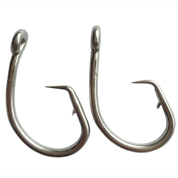 50 pieces 8/0 mustad tuna circle fishing hook stainless steel tuna circle fishing hook barbed hook for fishing 220401
50 pieces 8/0 mustad tuna circle fishing hook stainless steel tuna circle fishing hook barbed hook for fishing 220401