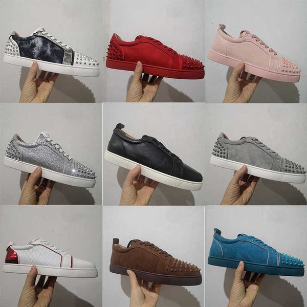 men women sneakers luxury shoes low black white suede grey pink flats trainers for party wedding fashion spikes size 36-47
men women sneakers luxury shoes low black white suede grey pink flats trainers for party wedding fashion spikes size 36-47