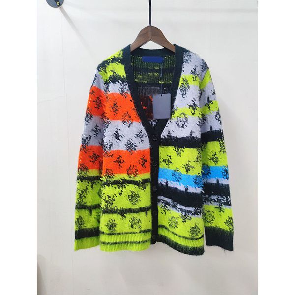 fashion autumn women's sweaters knitted cardigans women v-neck long sleeve letter pattern casual loose mohair sweater 2022, White;black
fashion autumn women's sweaters knitted cardigans women v-neck long sleeve letter pattern casual loose mohair sweater 2022, White;black