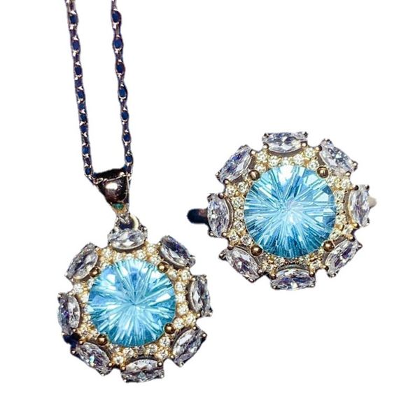 set di gioielli con zio anello e ciondolo girasole taglio di fuochi d'artificio gioielli da sposa in zirconia, Slivery;golden
set di gioielli con zio anello e ciondolo girasole taglio di fuochi d'artificio gioielli da sposa in zirconia, Slivery;golden