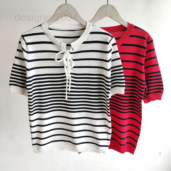 women's sweaters designer college style 2022 summer women's new thin ice silk round neck rope stripe short sleeve sweater gzla, White;black
women's sweaters designer college style 2022 summer women's new thin ice silk round neck rope stripe short sleeve sweater gzla, White;black