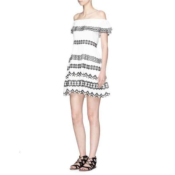 casual dresses spring a + o poster style summer ruffle off shoulder lace stitching dress, Black;gray
casual dresses spring a + o poster style summer ruffle off shoulder lace stitching dress, Black;gray