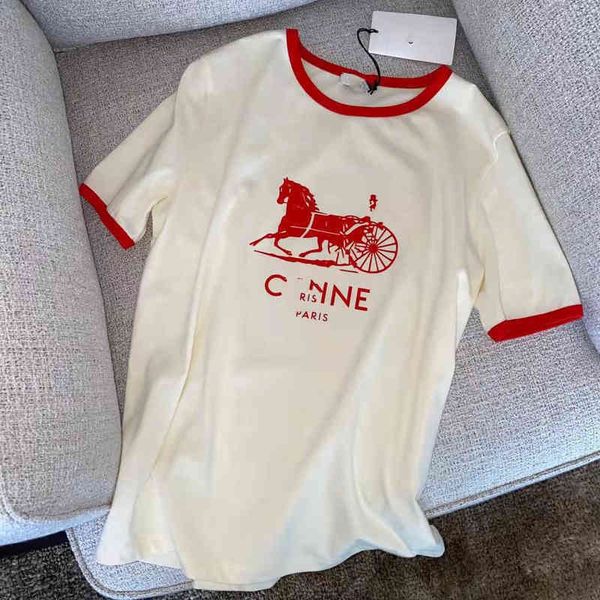 75% off factory direct online ce printed alphabet short sleeve t-shirt for women in early spring 2022 new classic color contrast versatile f, White
75% off factory direct online ce printed alphabet short sleeve t-shirt for women in early spring 2022 new classic color contrast versatile f, White