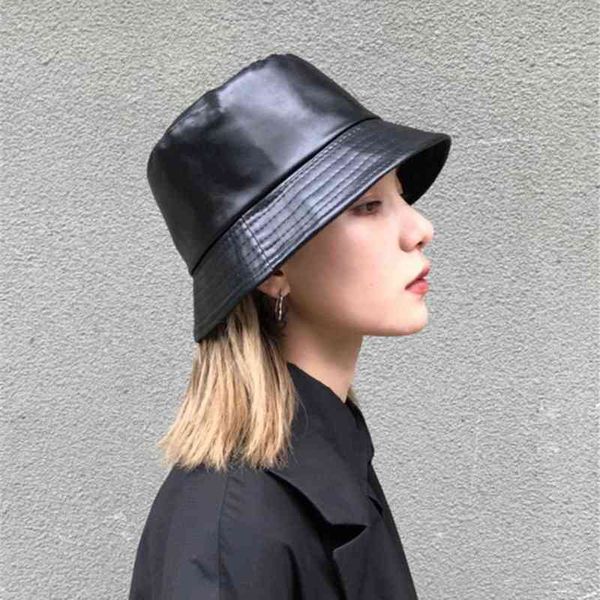 summer foldable bucket hats women winter faux leather solid colored sun protection bucket hat fisherman cap outdoor new y220702, Blue;gray
summer foldable bucket hats women winter faux leather solid colored sun protection bucket hat fisherman cap outdoor new y220702, Blue;gray