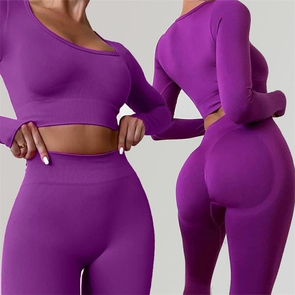 2pcs seamless yoga set high waist sportwear women set workout clothes for women running fitness gym set activewear leggings 220812
2pcs seamless yoga set high waist sportwear women set workout clothes for women running fitness gym set activewear leggings 220812
