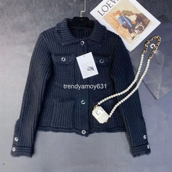 women's knits & tees spring product grandma xiaoxiang lapel chest cute panda pocket hardware button slim knit cardigan, White
women's knits & tees spring product grandma xiaoxiang lapel chest cute panda pocket hardware button slim knit cardigan, White