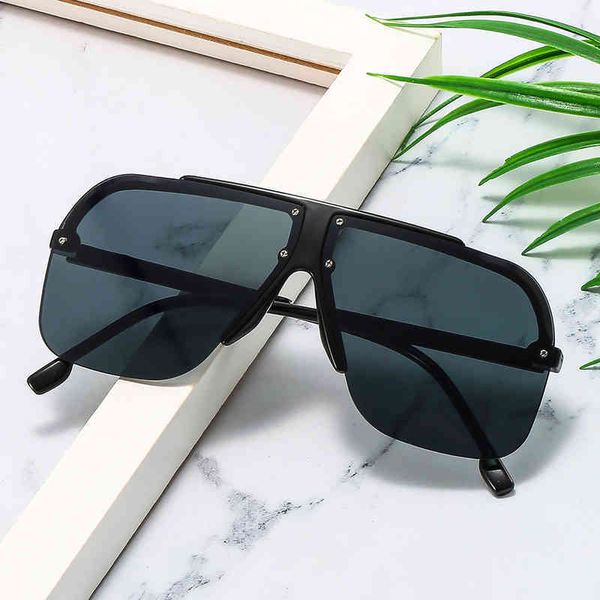 net red same new fashion men's and women's sunglass chaohan framels trimming sunglass large frame sunglass 8823, White;black
net red same new fashion men's and women's sunglass chaohan framels trimming sunglass large frame sunglass 8823, White;black