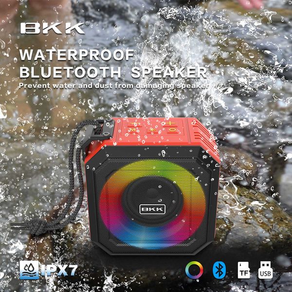 Image of IPX7 Waterproof Bluetooth Speaker Portable mini speaker outdoor music player