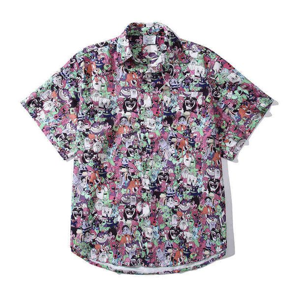 21ss short sleeve t-shirt cartoon comics full print men and women oversizedt220721, White;black
21ss short sleeve t-shirt cartoon comics full print men and women oversizedt220721, White;black