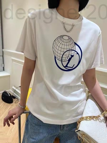 women's t-shirt designer correct version 22 early spring brand chain mapper leisure round neck short sleeve t-shirt bottomed shirt for, White
women's t-shirt designer correct version 22 early spring brand chain mapper leisure round neck short sleeve t-shirt bottomed shirt for, White