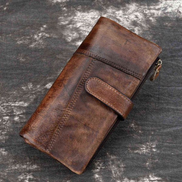 newsbirds vintage fashion wax oil skin long purse genuine leather notecase for ladies girls 2 folds wallet rifd men, Red;black
newsbirds vintage fashion wax oil skin long purse genuine leather notecase for ladies girls 2 folds wallet rifd men, Red;black