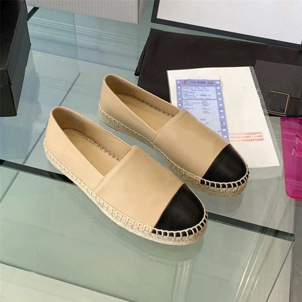trend classic straw fisherman shoes color blocked leather casual shoe versatile comfortable flat bottomed womens shoes size 34-42, Black
trend classic straw fisherman shoes color blocked leather casual shoe versatile comfortable flat bottomed womens shoes size 34-42, Black