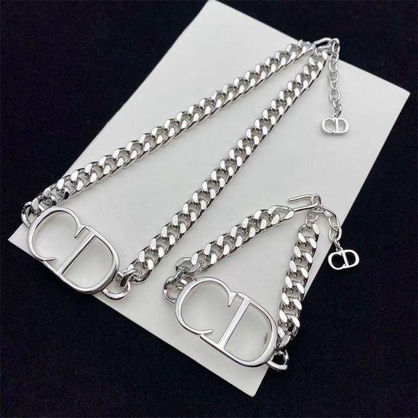 shop jewelry discounts new fashion brass thick chain letter necklace female personality exaggerated cool style bracelet, Silver
shop jewelry discounts new fashion brass thick chain letter necklace female personality exaggerated cool style bracelet, Silver