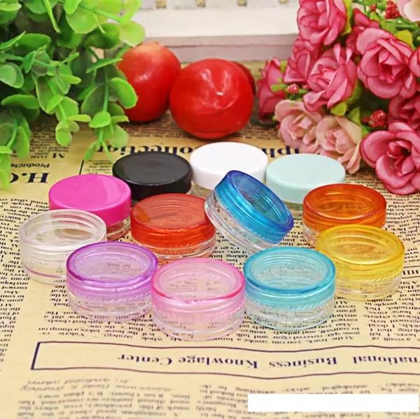 plastic pot jars empty cosmetic container colors make-ups jars with lid for creams sample make-up storage
plastic pot jars empty cosmetic container colors make-ups jars with lid for creams sample make-up storage
