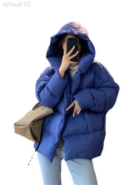 new lightweight white duck down cotton jacket 2022 autumn winter thickened bread clothing hooded solid color outer wear l220730, Black
new lightweight white duck down cotton jacket 2022 autumn winter thickened bread clothing hooded solid color outer wear l220730, Black