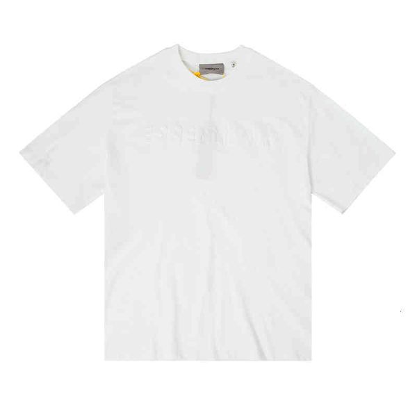 50% discount and correct spring version 22 summer new essentials front letter embossed 3d three-dimensional short sleeve men's women�, White;black
50% discount and correct spring version 22 summer new essentials front letter embossed 3d three-dimensional short sleeve men's women�, White;black