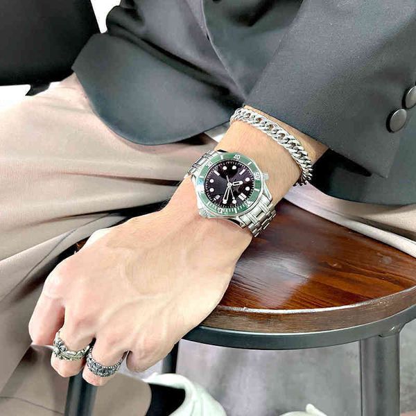 uxury watch date luxury fashion designer watches green water monster brand atmospheric waterproof mechanical luminous men's counter wat, Slivery;brown
uxury watch date luxury fashion designer watches green water monster brand atmospheric waterproof mechanical luminous men's counter wat, Slivery;brown